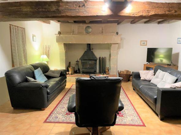La Maison Tournesol - 3 Bedroom House With Large Garden Near Saumur Saint-Martin-de-la-Place Exteriér fotografie